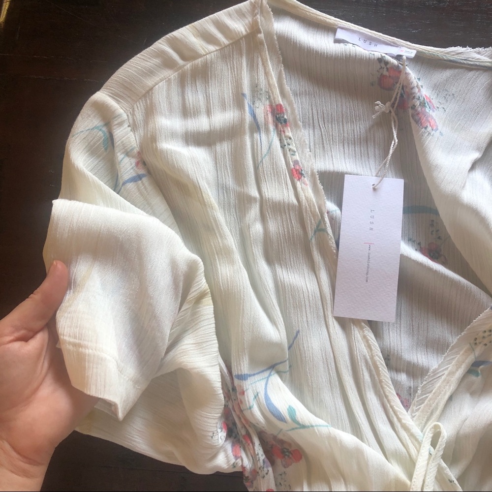 Lush Wrap Tunic
